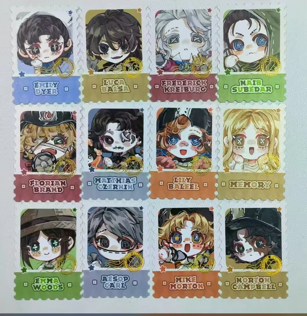 第五人格同人授权蜡笔邮票盲盒代拆