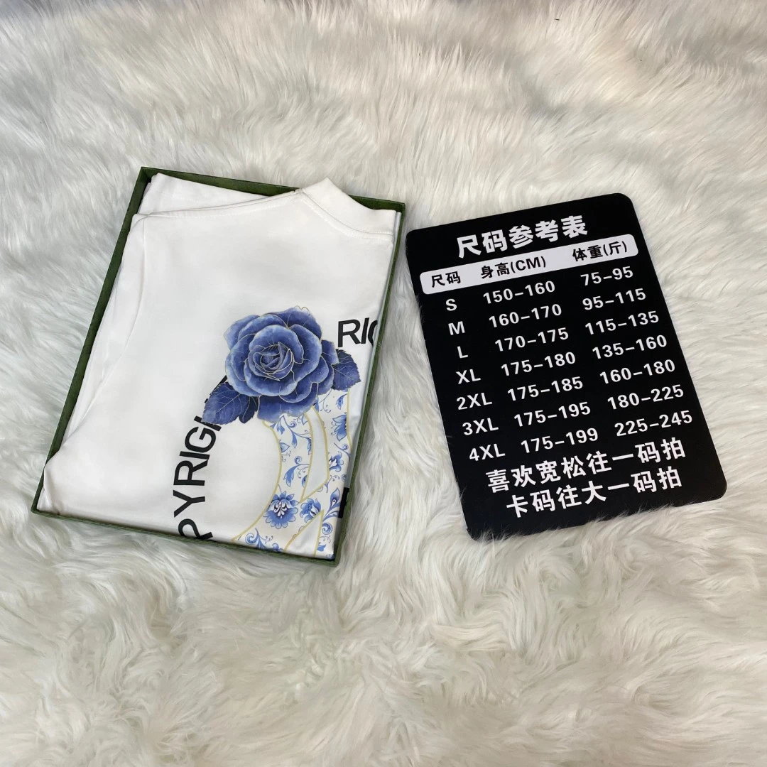 5951白色春季宽松情侣装半袖潮牌趣味短袖t恤男印花创意