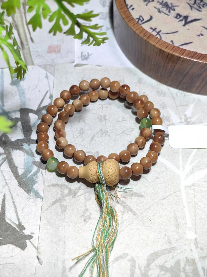 库克~葫芦~双圈手串 【无礼盒】593