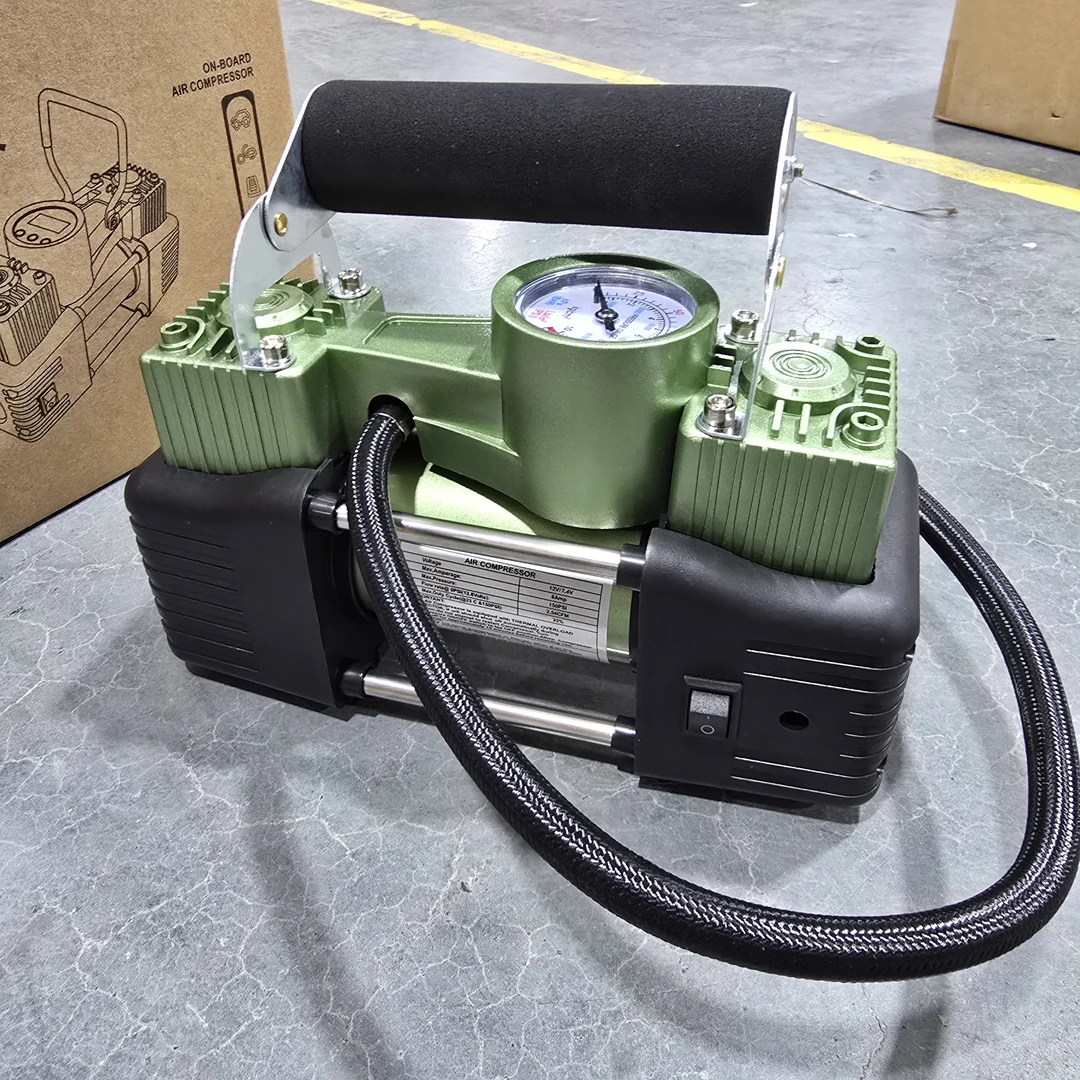 指针无线车家两用充气泵便携式打气工具蓄电款