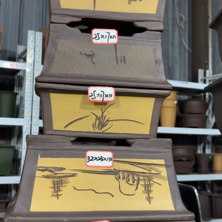 花盆紫砂100-5。