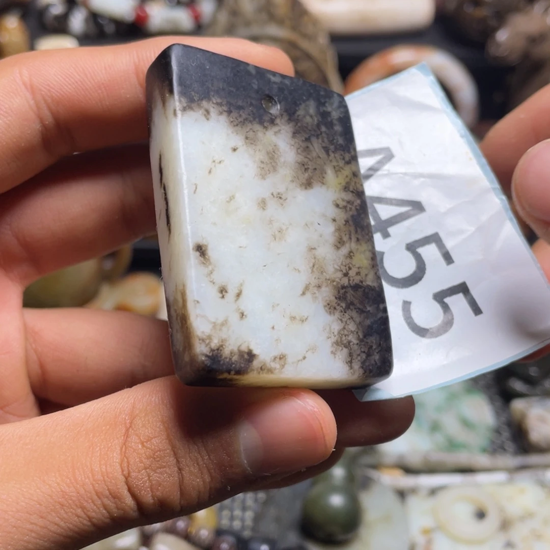 和田玉（糖玉）挂件未镶嵌