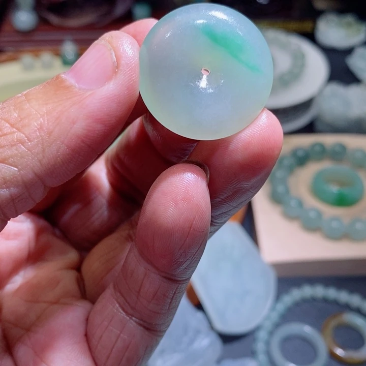 未镶嵌定制翡翠翡翠平安扣