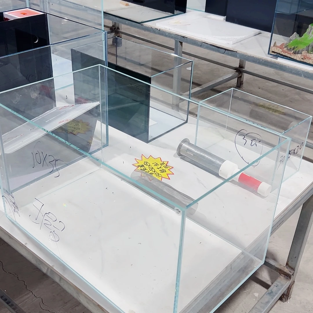 添***C玻璃50、40裸缸➕亚克力盖板➕卡拖