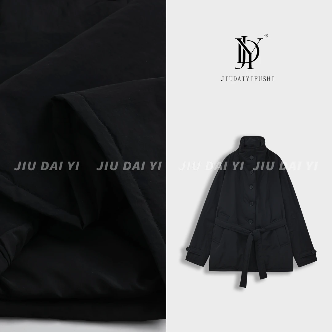 玖黛衣【小棉袄】冬季保暖夹棉立领气质外套WTP44393