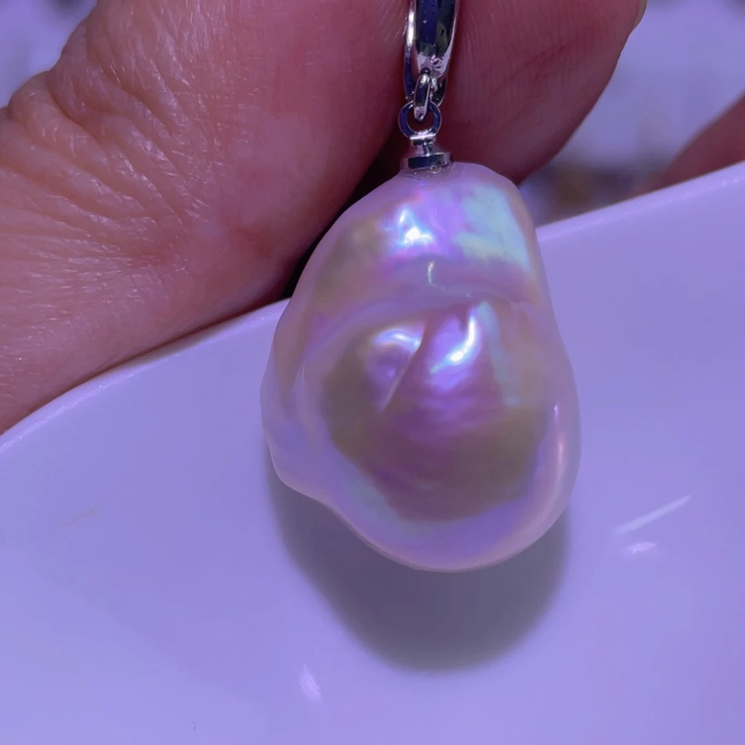 天然淡水珍珠吊坠淡水珍珠未镶嵌