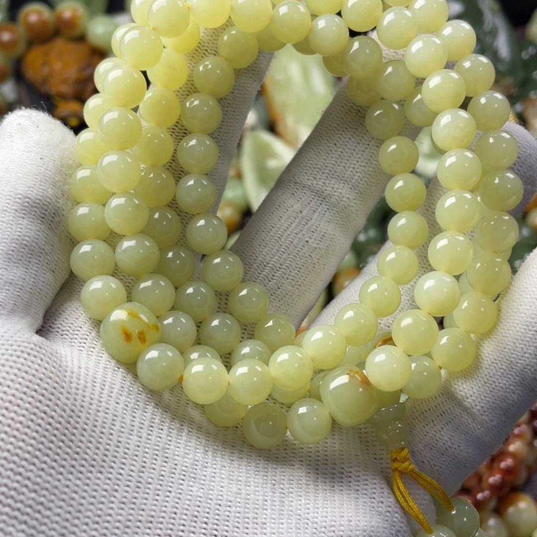 岫岩河磨玉（透闪石质玉）未镶嵌颈饰