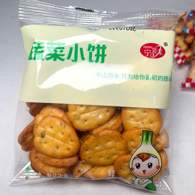宁晨龙蔬菜饼干葫芦小饼奶香学生代早餐宿舍充饥怀旧休闲零食