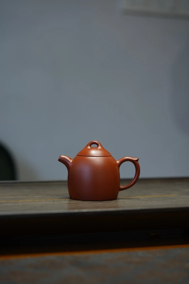 宜兴紫砂壶纯手工茶壶单壶家用紫砂功夫茶具全手工原矿朱泥秦权壶