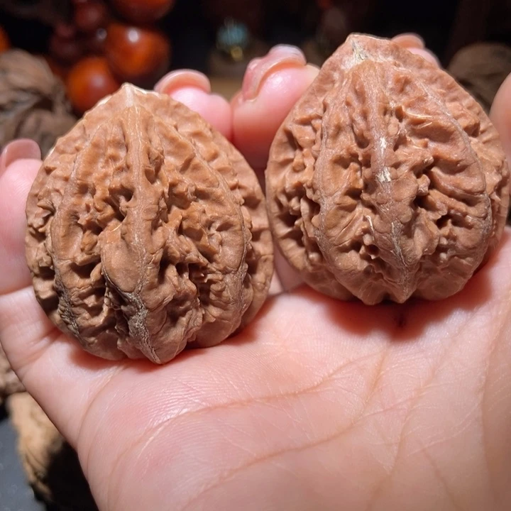 把件文玩核桃东北楸子小雪116