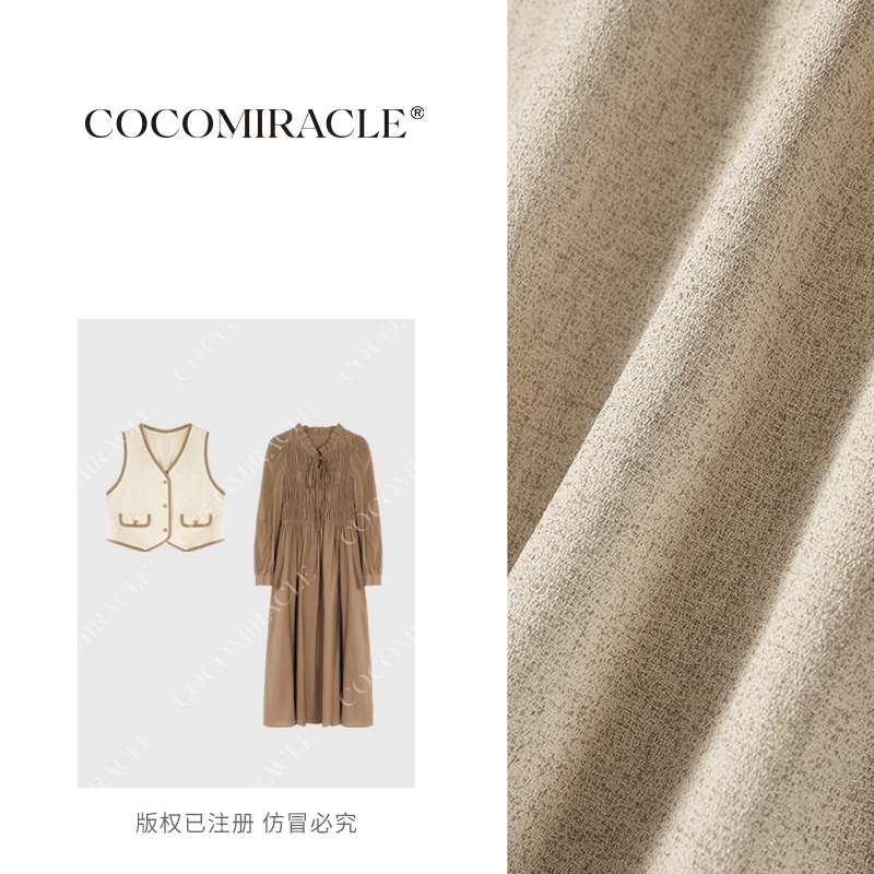 【黄蓉推荐】秋季新款高级感复古马甲长裙套装WL6TZ9706