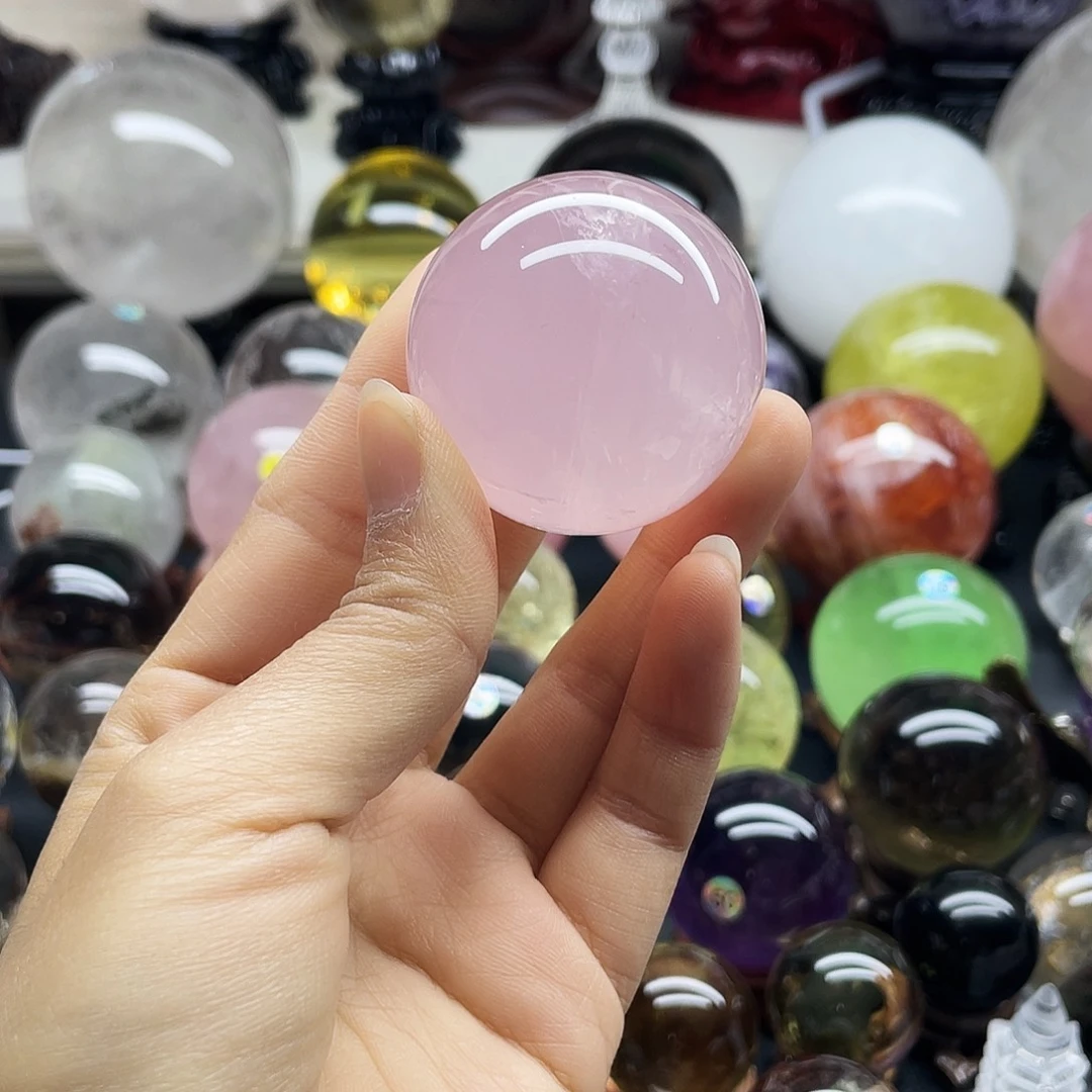 粉水晶卡45A6号未镶嵌水晶