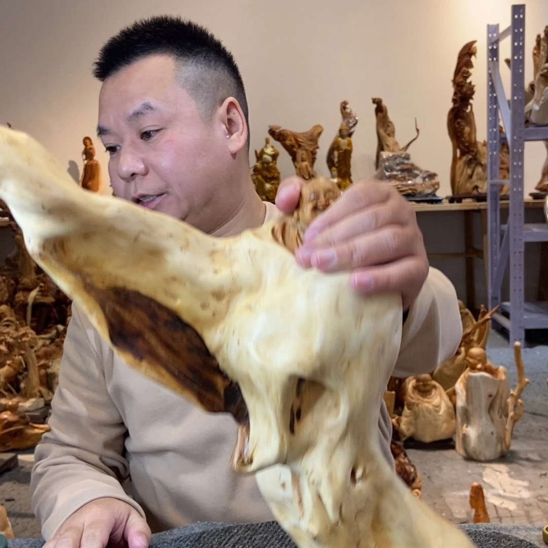 柏木（崖柏）太行崖柏根雕摆件