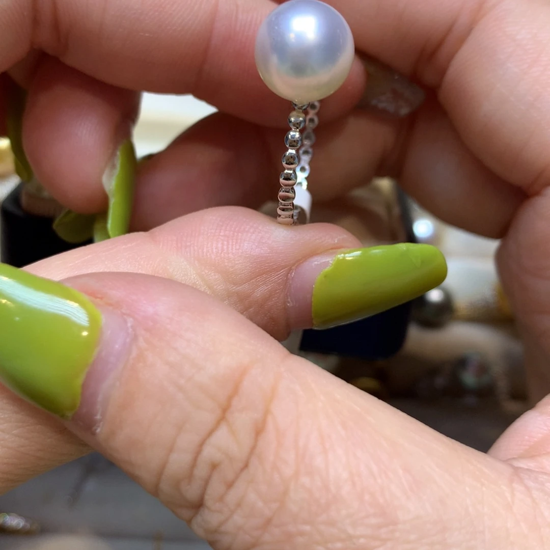 海水珍珠戒指未镶嵌