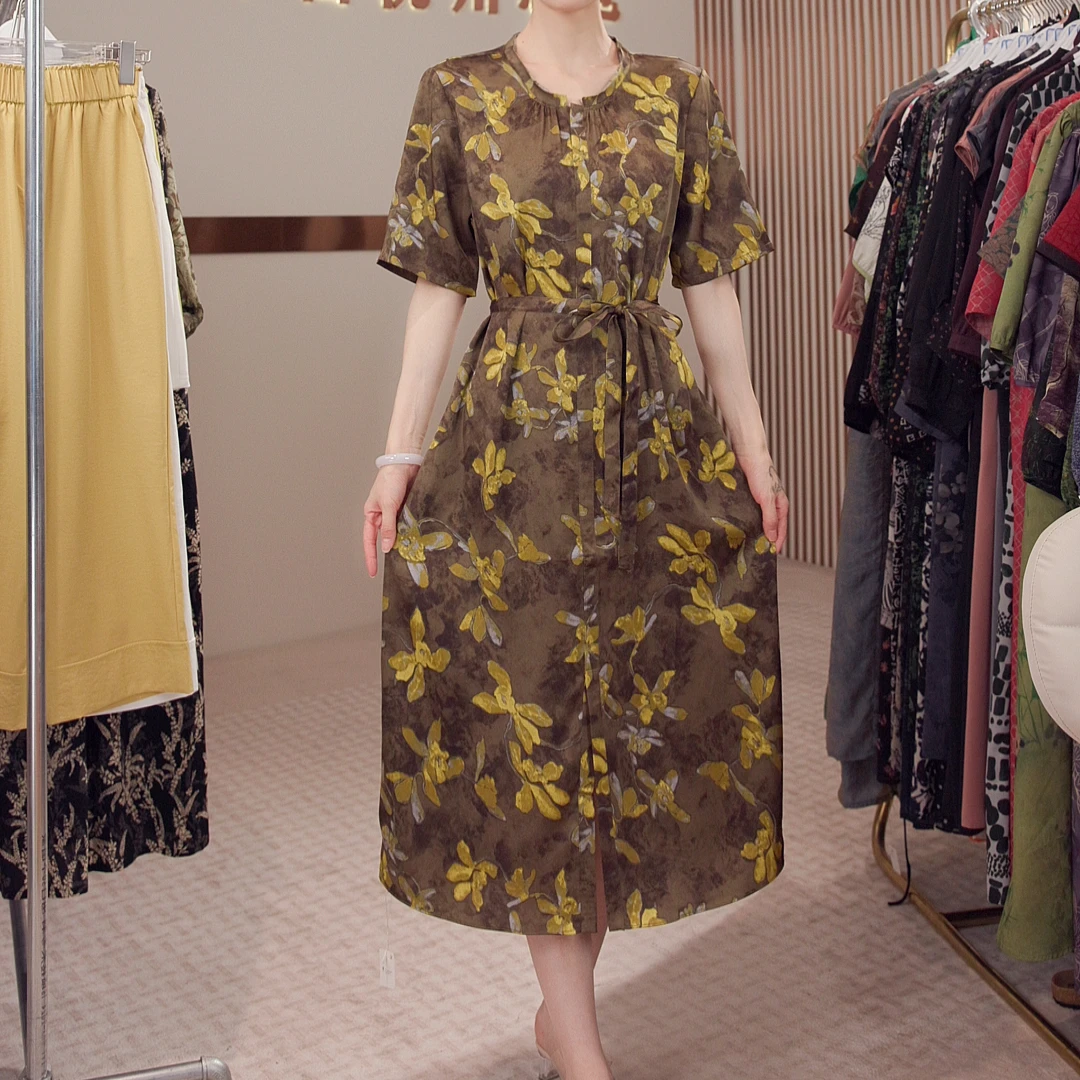 【黄小西】7331新款时尚连衣裙