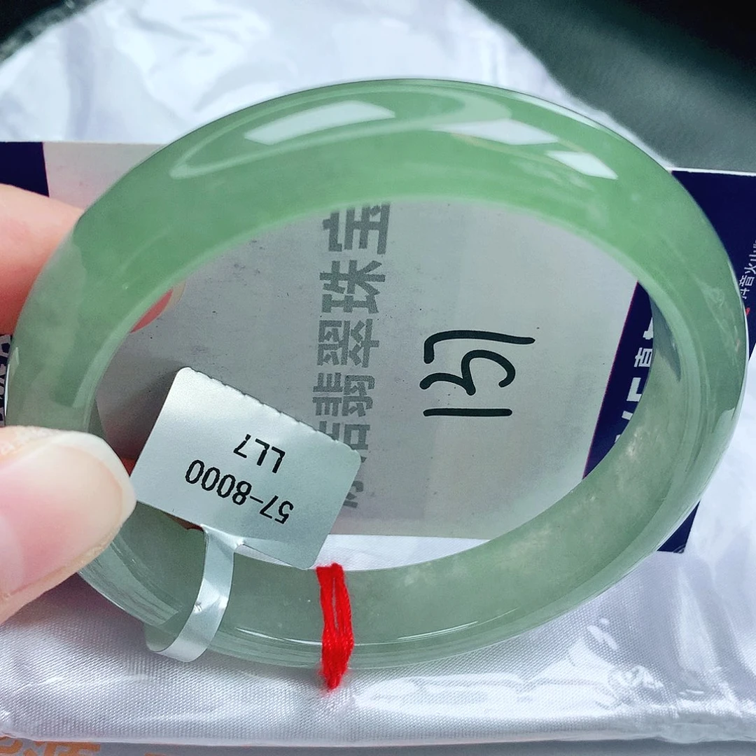 翡翠手镯未镶嵌缅甸天然A货翡翠手镯