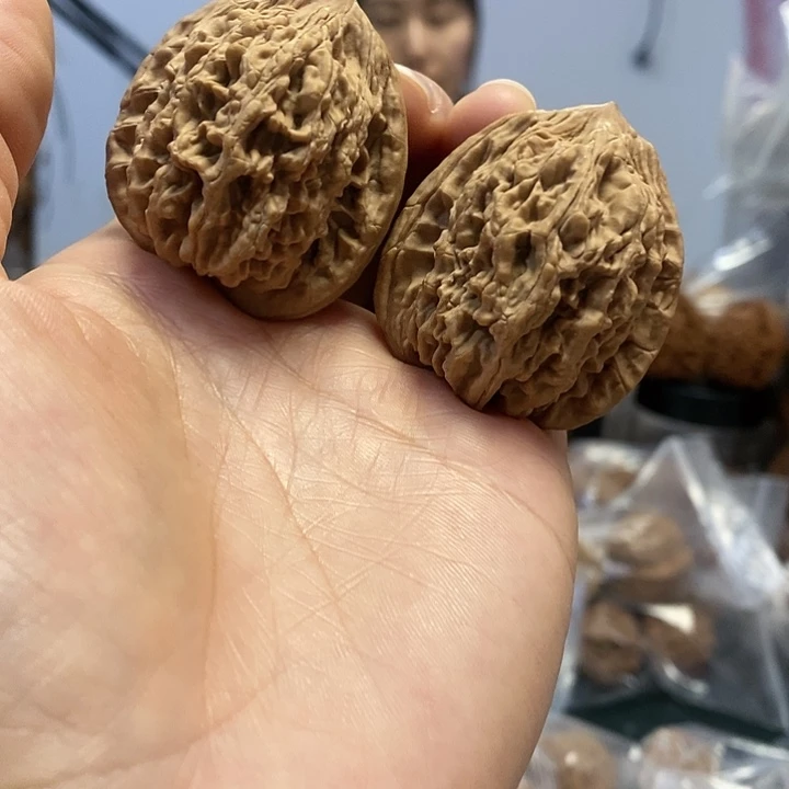 把件文玩核桃39老树虎头