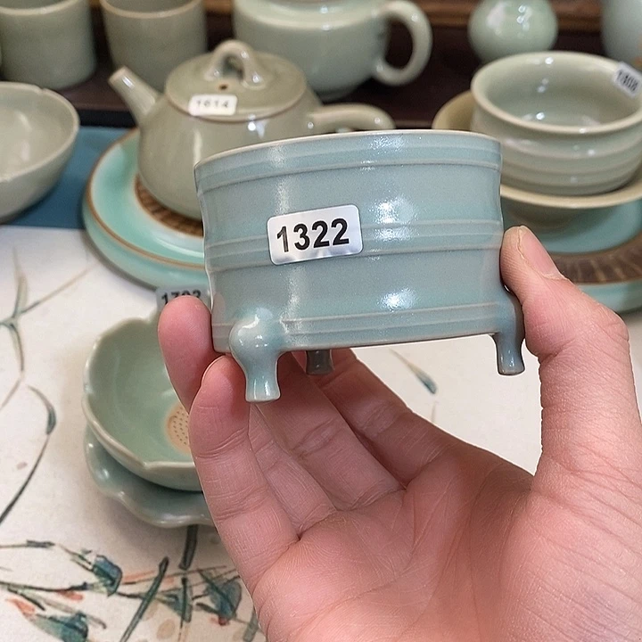汝瓷1322 青鸾汝瓷汝州发货