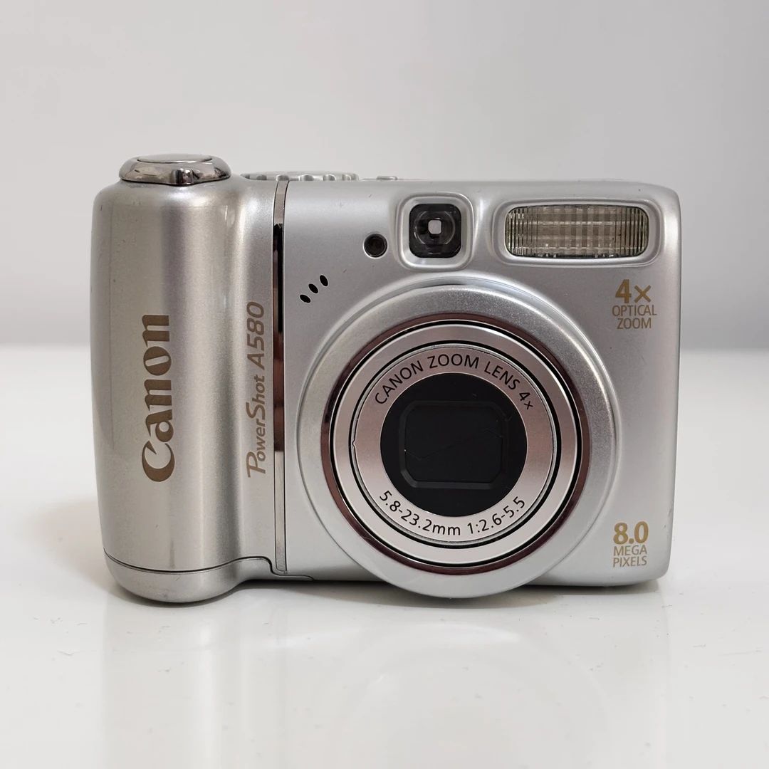 95新 Canon/佳能 a580 800w像素4倍光变 自备5号电池No退换