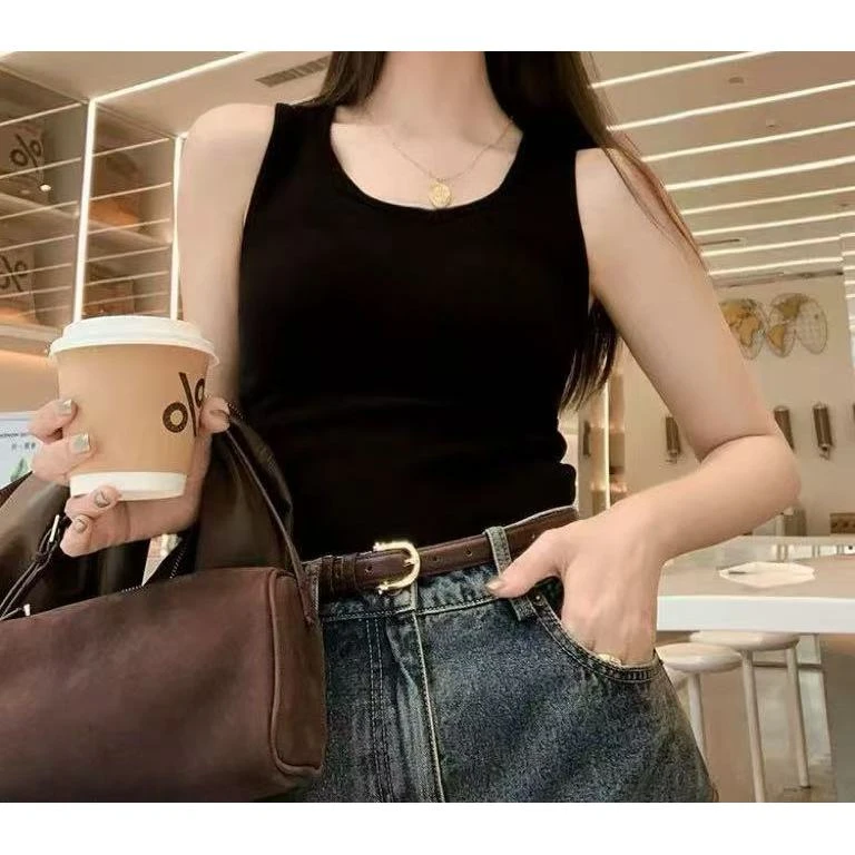 【德绒保暖胸垫背心】巨暖和！云朵感内搭休闲舒适带胸垫背心160