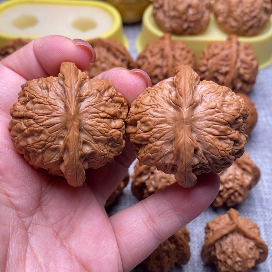 文玩核桃把件毕业天花板血麒麟44.5尺全品