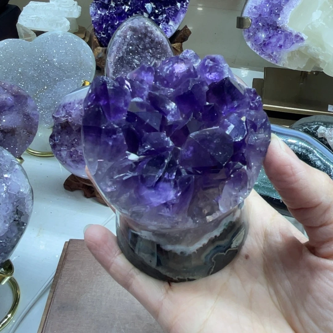 未镶嵌大型摆件（非配饰）紫晶