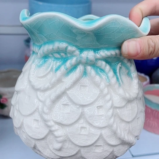 多肉绿植陶瓷花盆