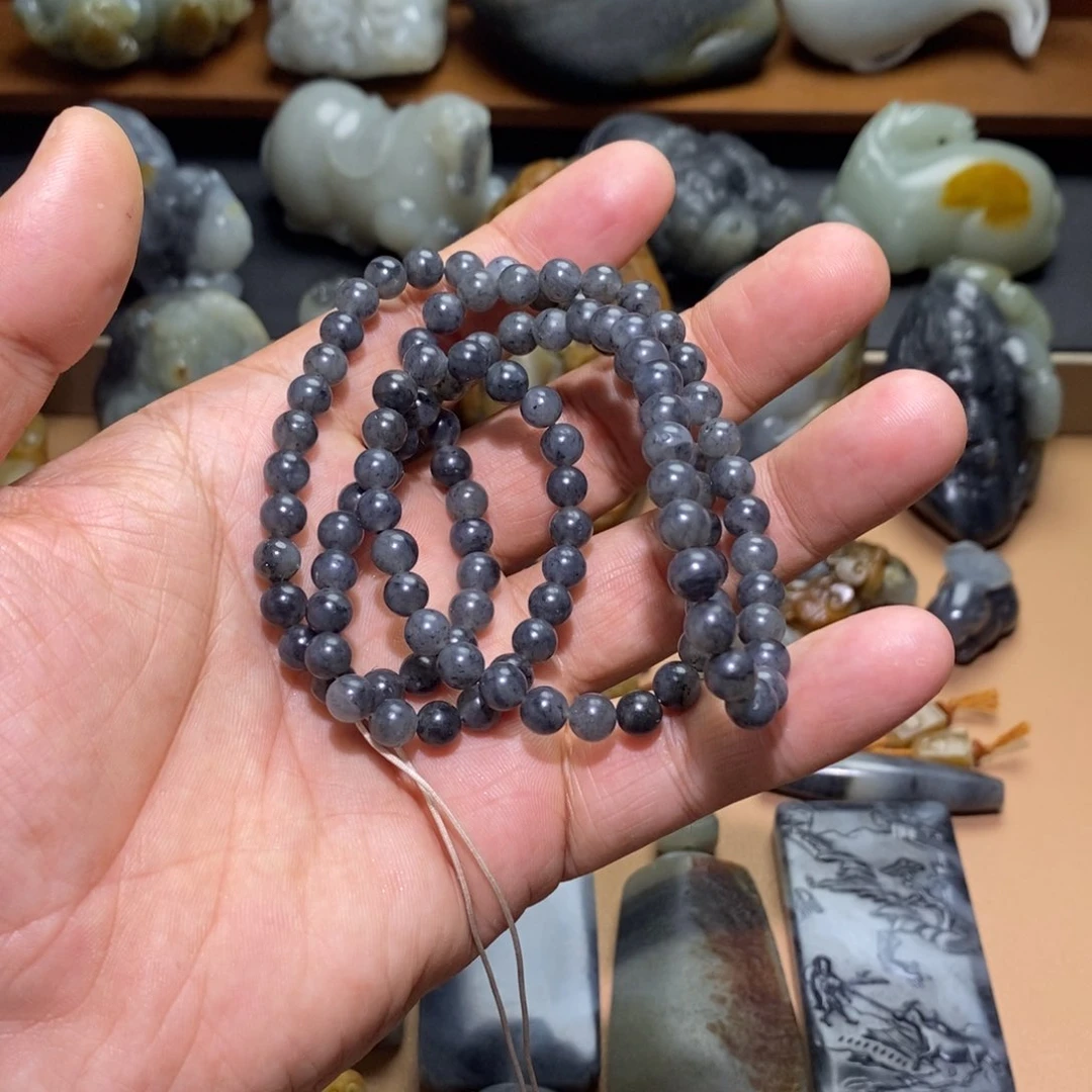 和田玉未镶嵌挂件心*