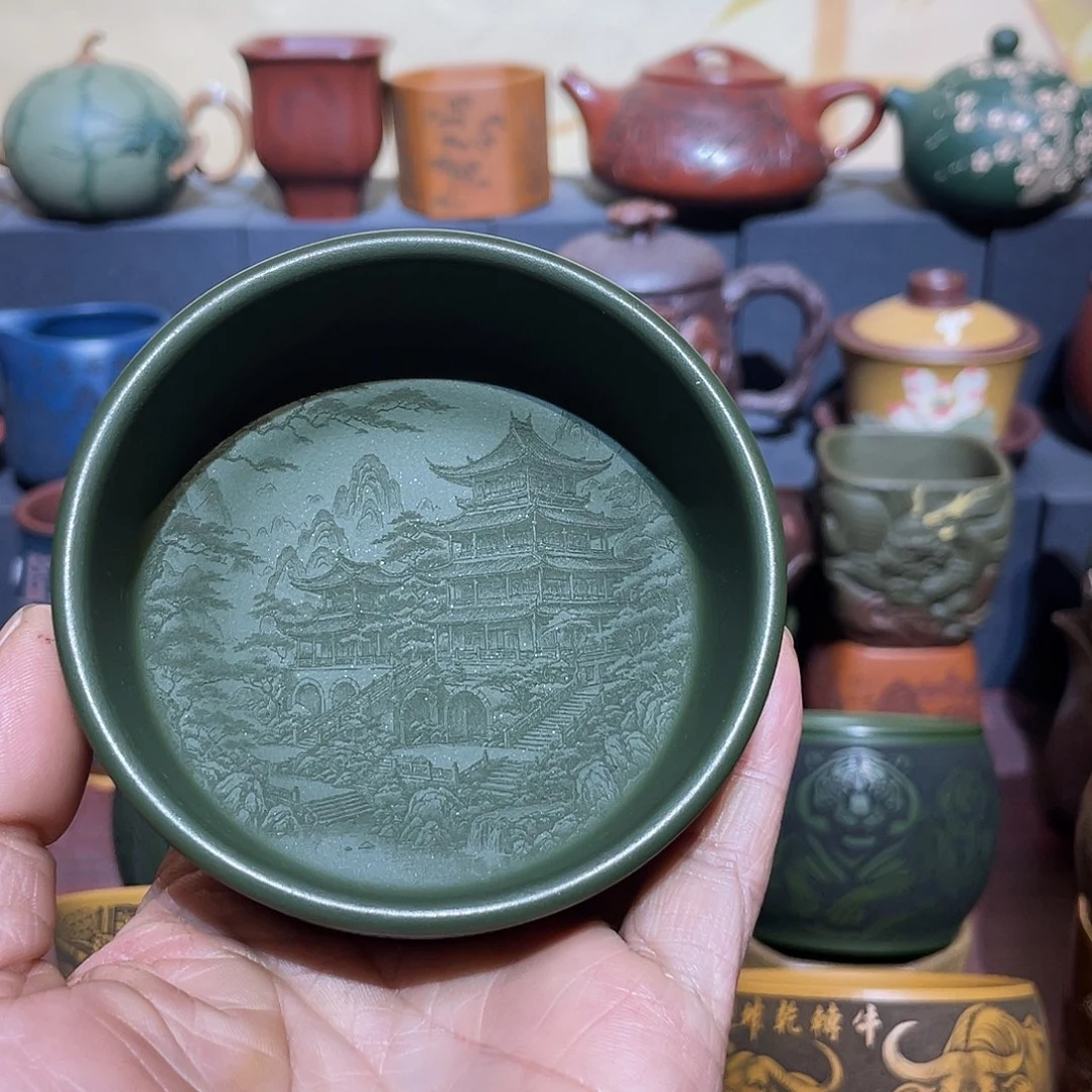 原矿紫砂手工主人杯