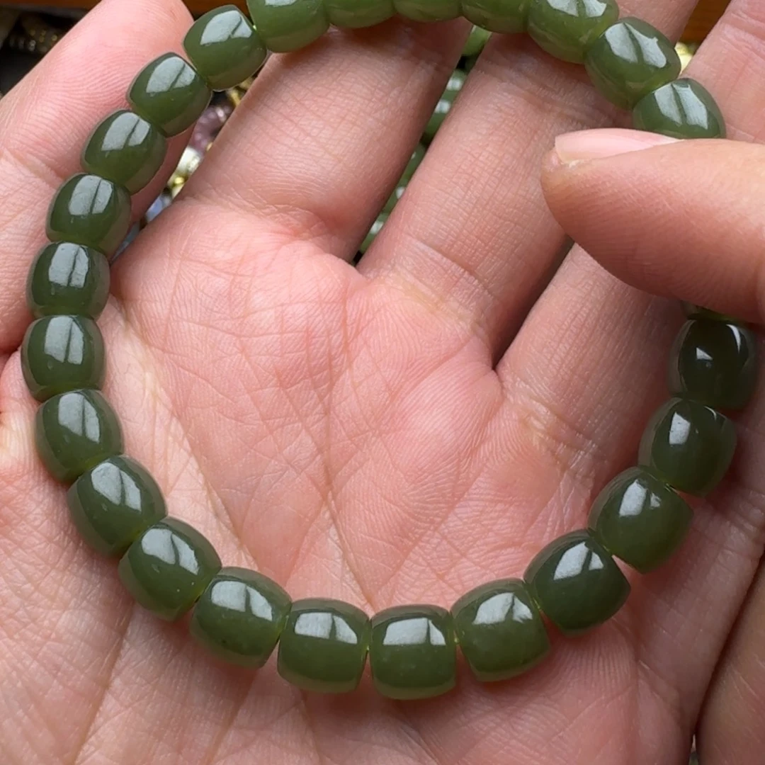 和田玉（糖玉）未镶嵌挂件和田玉精工直切一条随机发