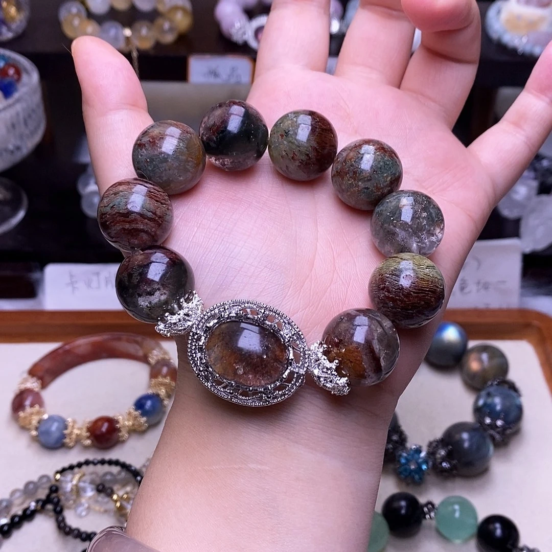 吊坠白玉菩提手串