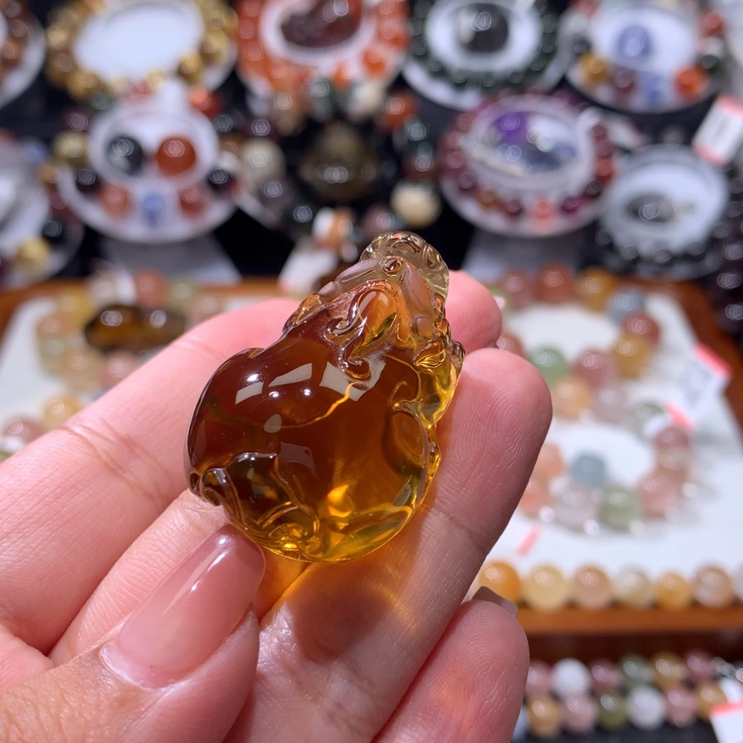 未镶嵌手链水晶貔貅吊坠
