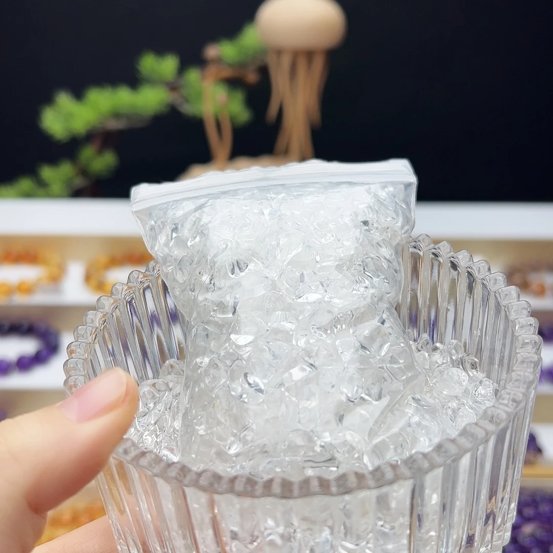 手链未镶嵌水晶白水晶消磁石+
