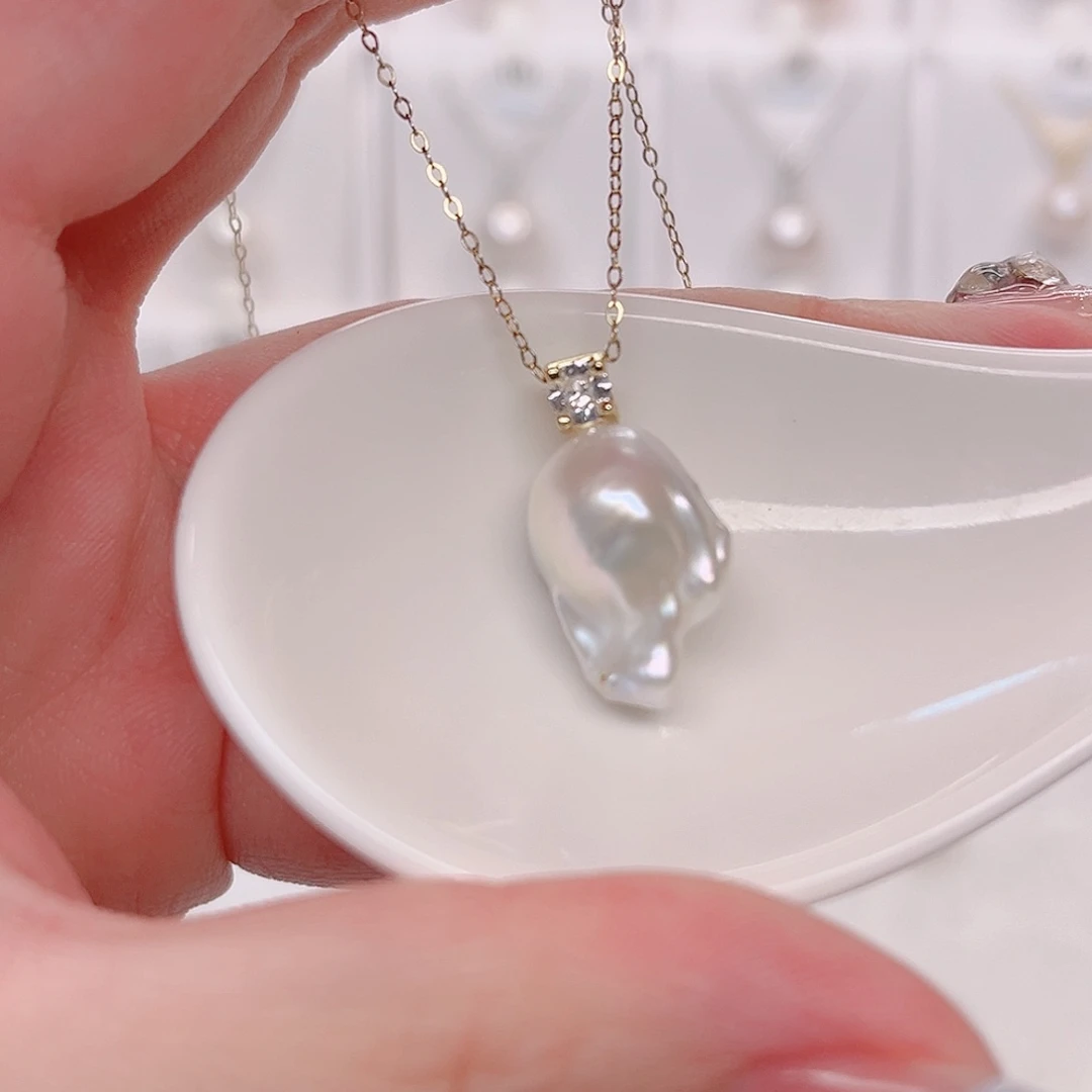 淡水珍珠未镶嵌颈饰