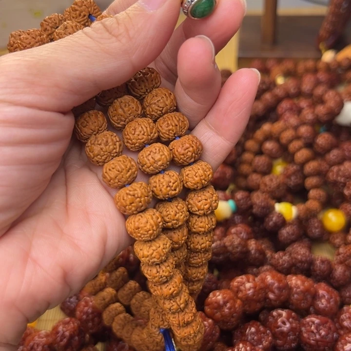 大***福六瓣原皮手串老树王