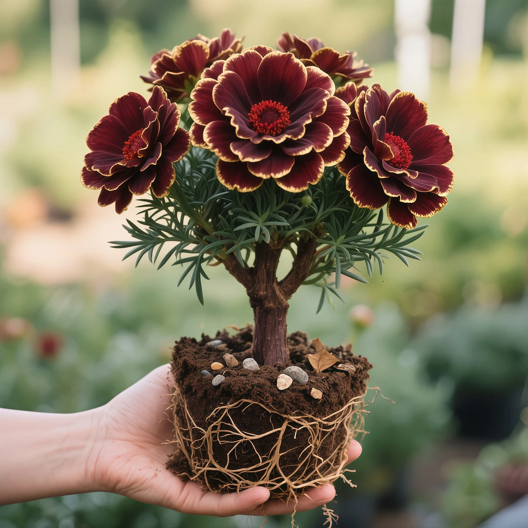 鎏金棕红太阳花苗四季开花室内外耐寒植物花卉不活补发重瓣花老桩
