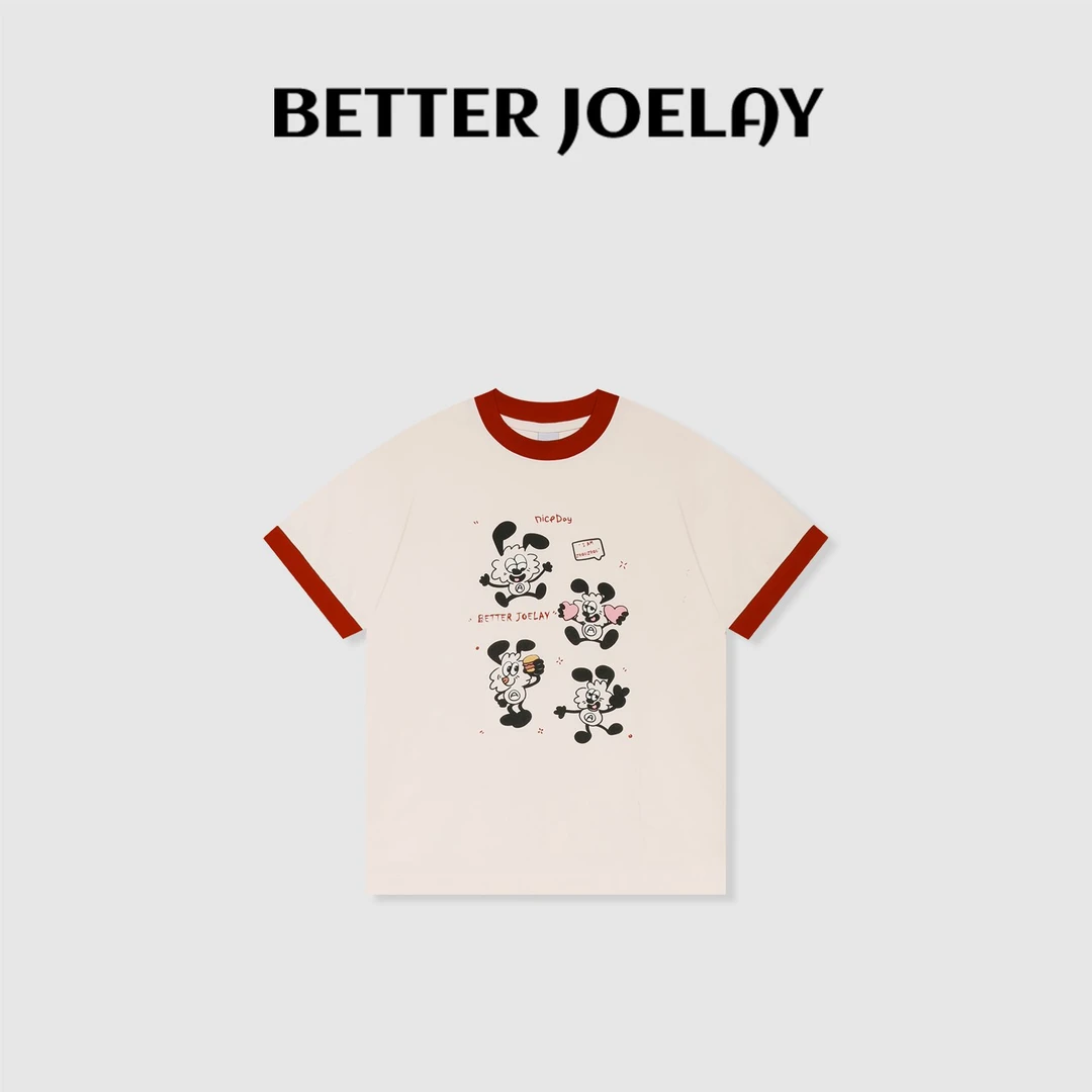 BETTER JOELAY -小版【小岛微风】百搭T恤短袖休闲圆领  ZZ3825