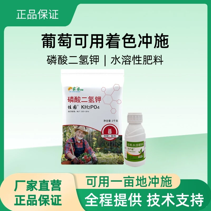 葡萄专用着色冲施上色方案