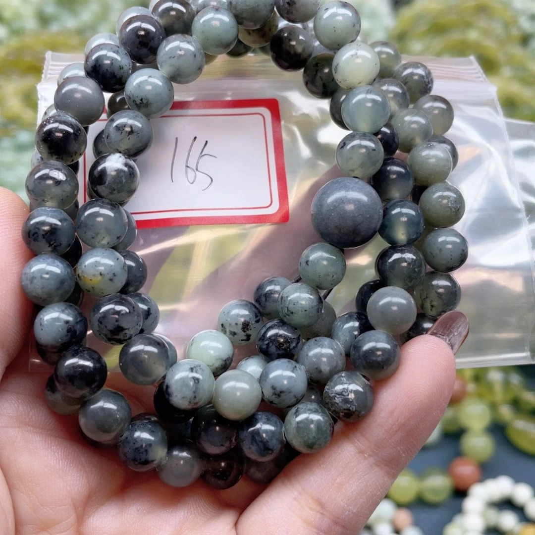 未镶嵌蛇纹石玉手串