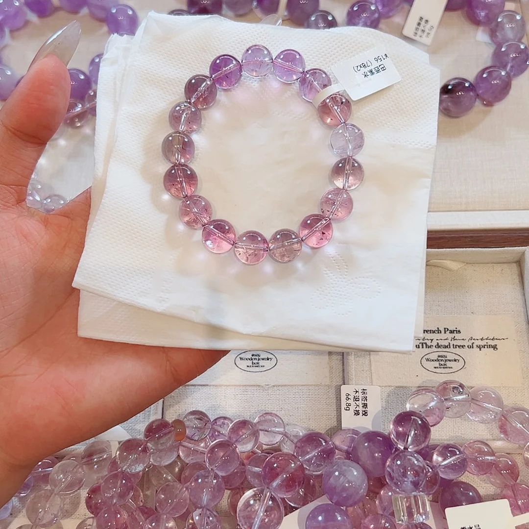 晚***晚水晶手链未镶嵌48小时鉴赏