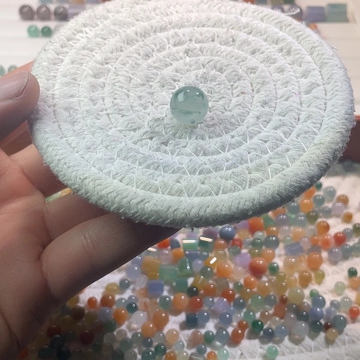 翡翠散珠未镶嵌定制翡翠卡12.9