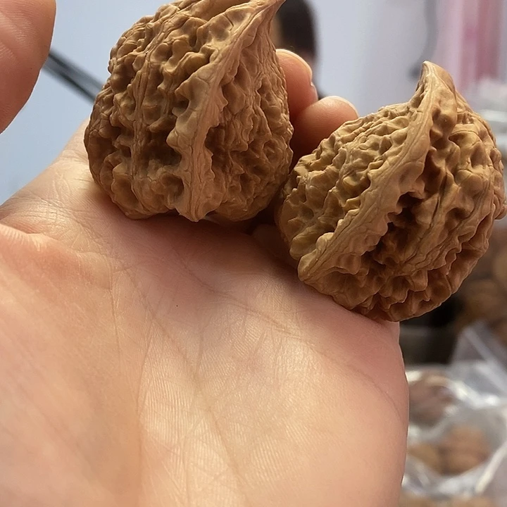 把件文玩核桃43蛇头