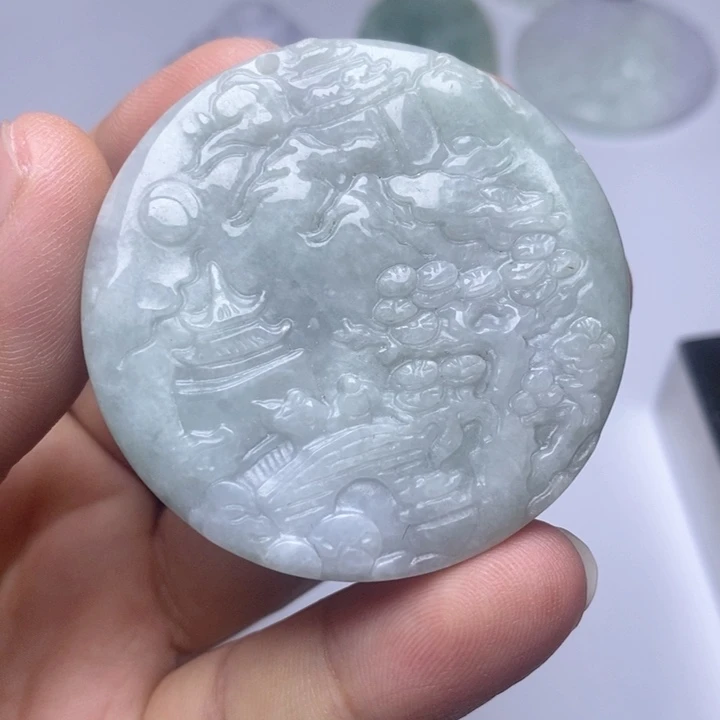 颈饰未镶嵌翡翠翡翠