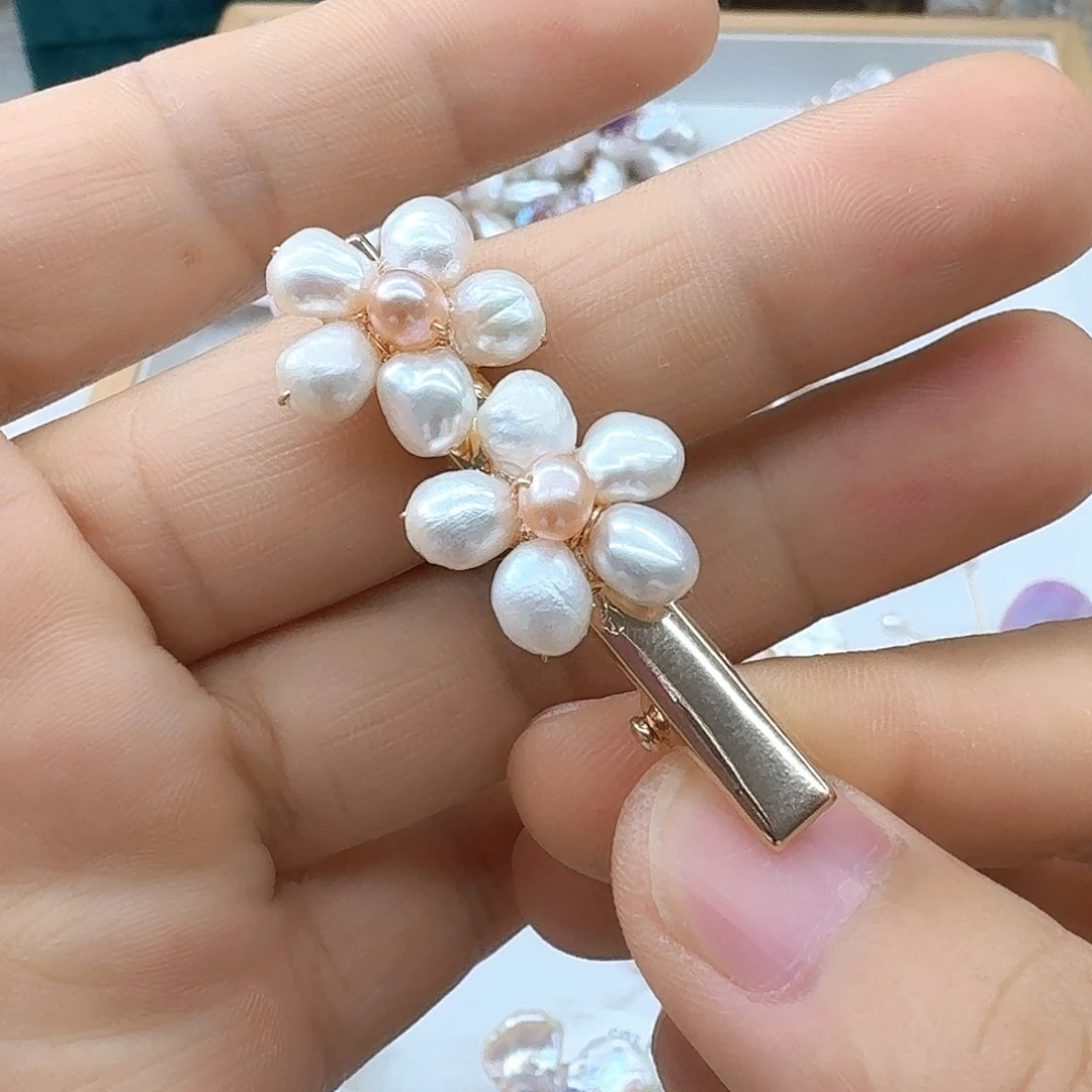 未镶嵌淡水珍珠发饰