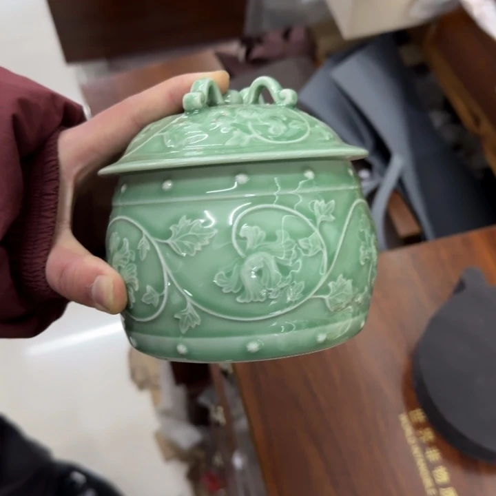 龙泉青瓷茶器微瑕6024