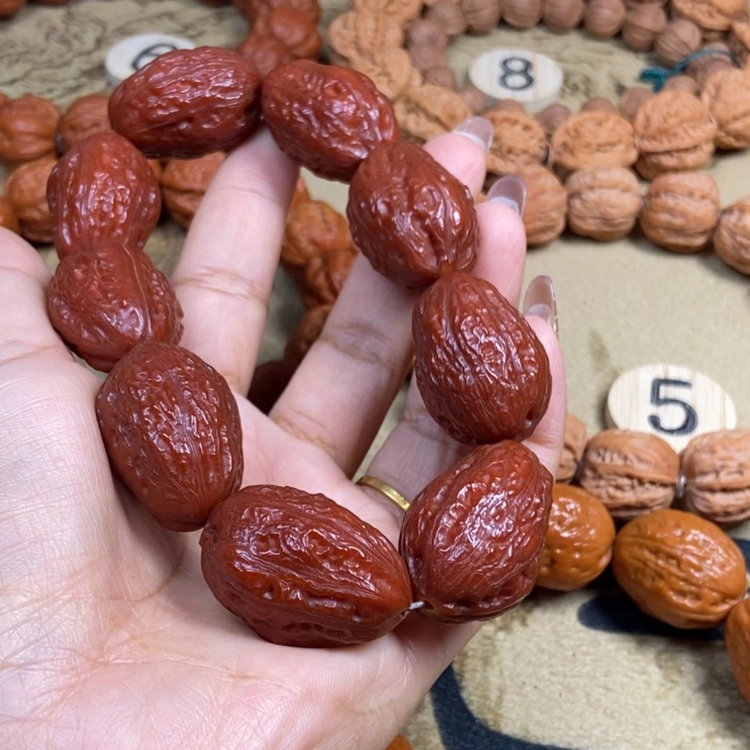 ****️文玩核桃吊坠无边大枣文玩核桃