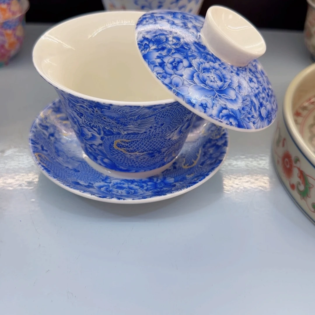 这些盖碗真好看！！！