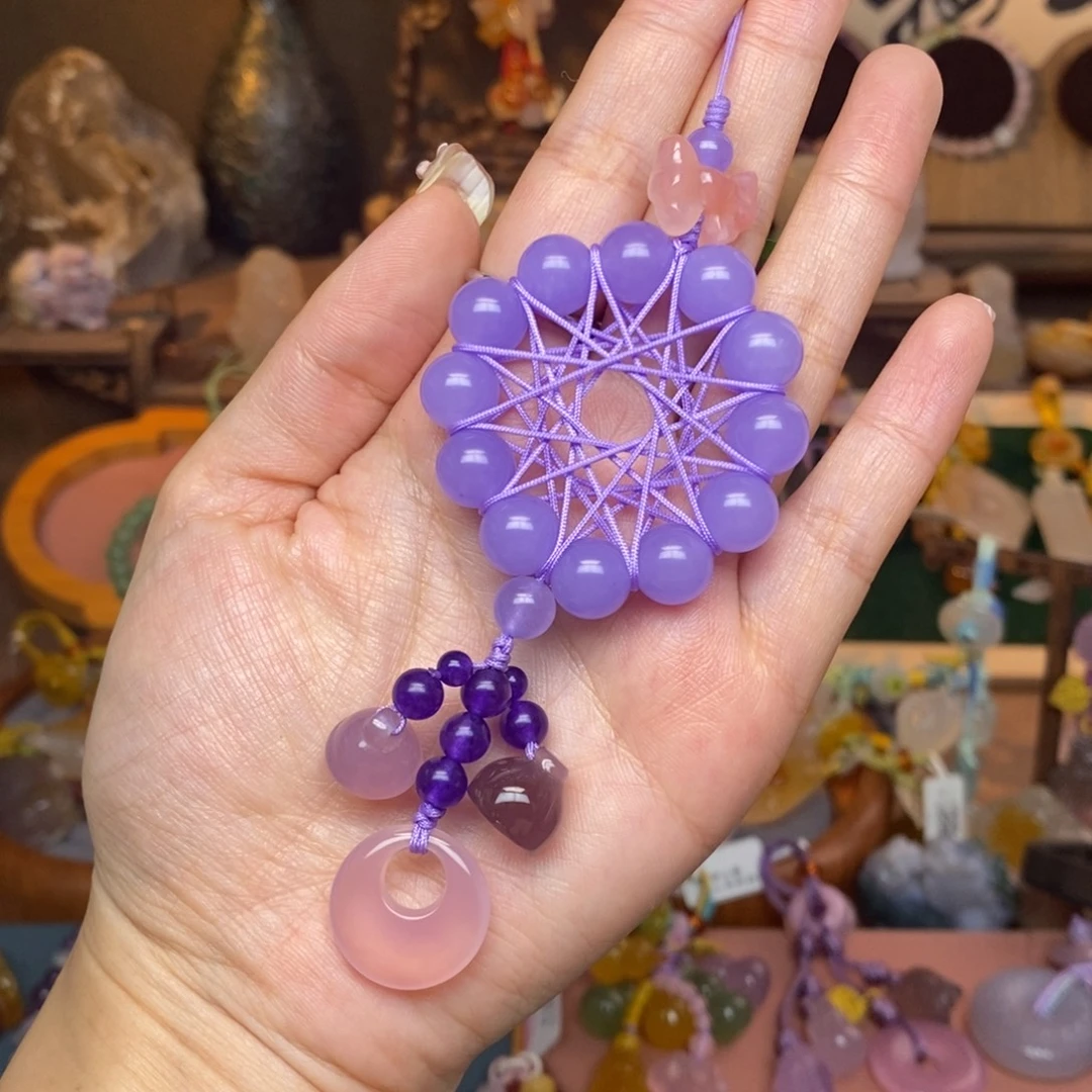 玛瑙/玉髓未镶嵌车挂