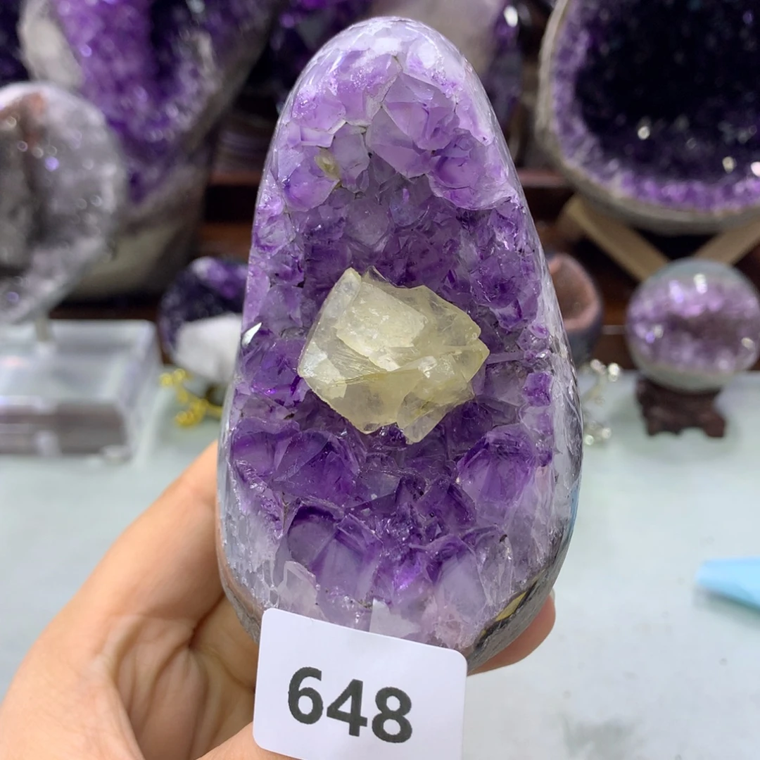 大型摆件（非配饰）紫晶未镶嵌