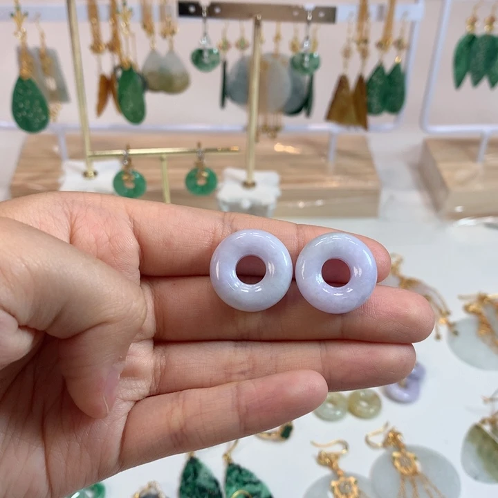 未镶嵌翡翠耳饰耳饰